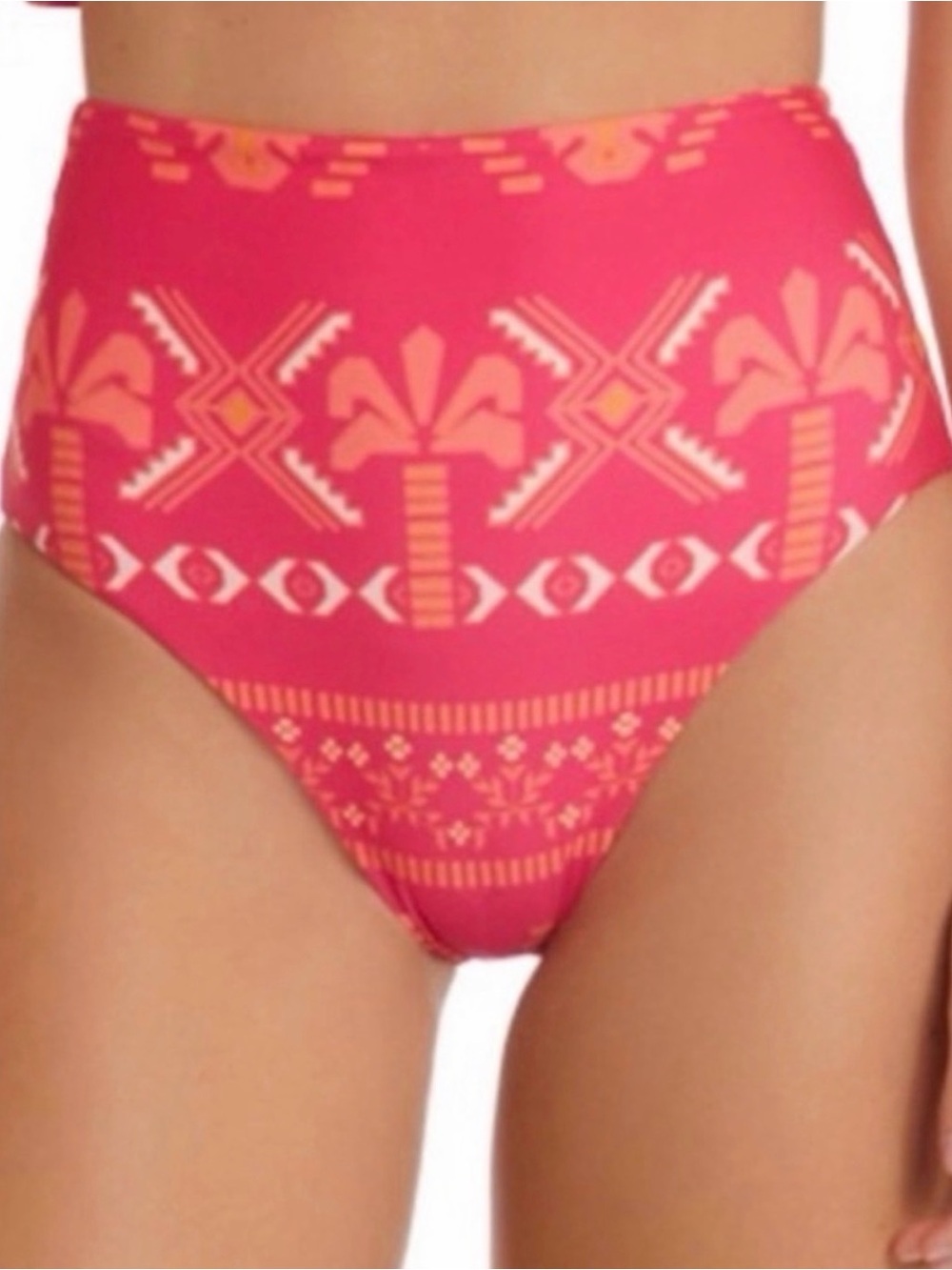 Hermoza Vanessa High Waist Bikini Bottoms Tribal Gone West
Size 10 NWT
